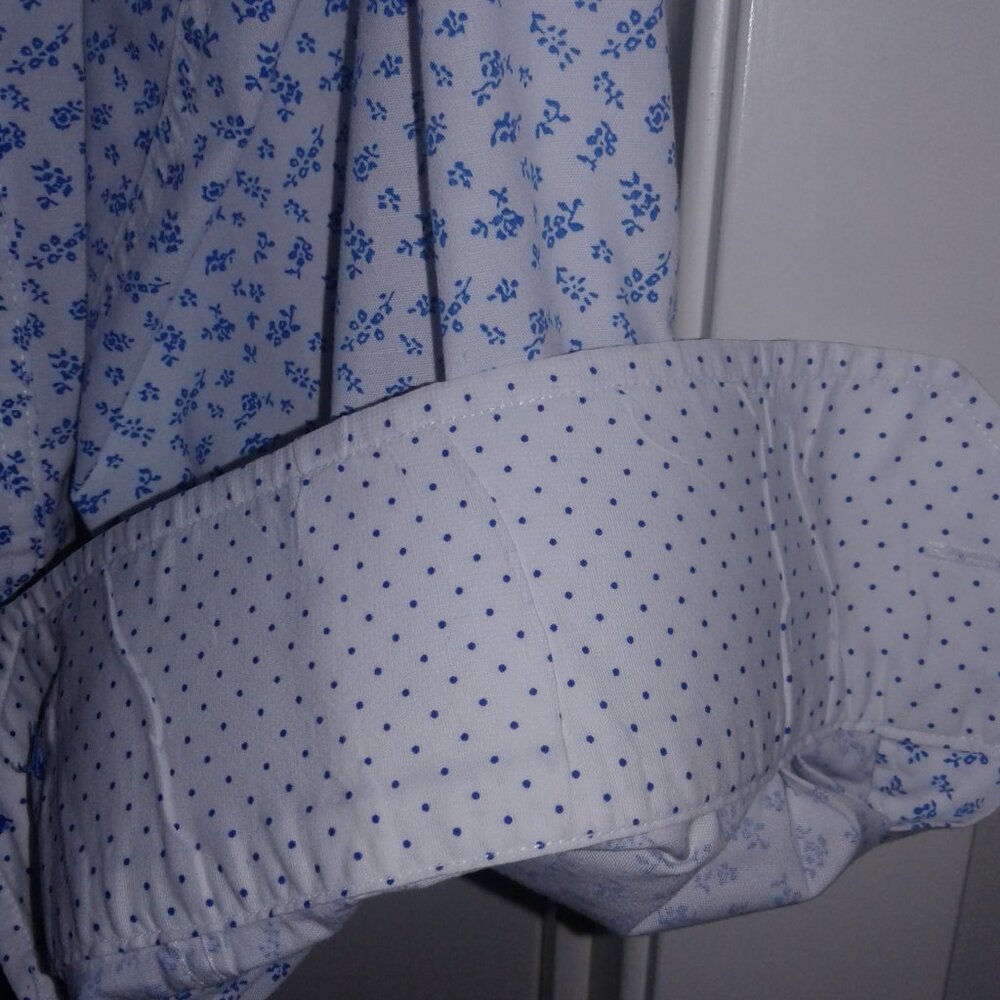 Report Collection blue flowered shirt - Picture 5 of 6